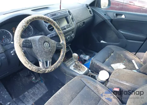 2013 Volkswagen Tiguan Se из США, поврежденный, VIN WVGBV7AX3DW001561